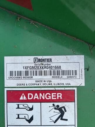 Image of Frontier GM2072 equipment image 4