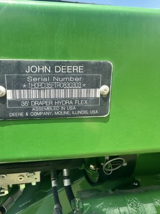 Image of John Deere HD35F equipment image 1