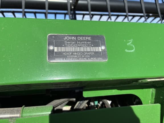 Image of John Deere HD40F equipment image 2