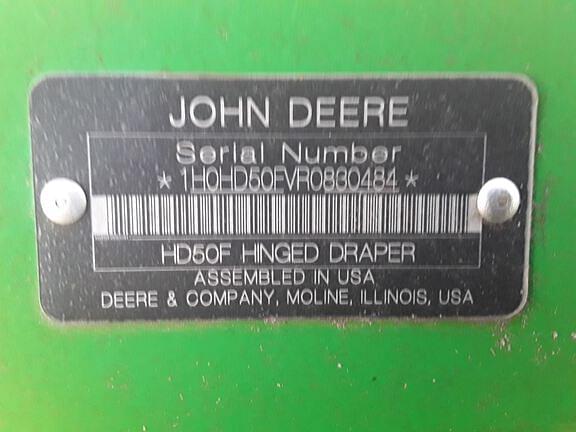 Image of John Deere HD50F equipment image 4