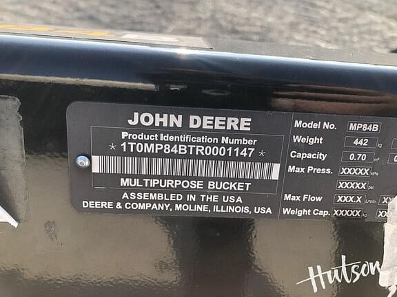 Image of John Deere MP84B equipment image 4