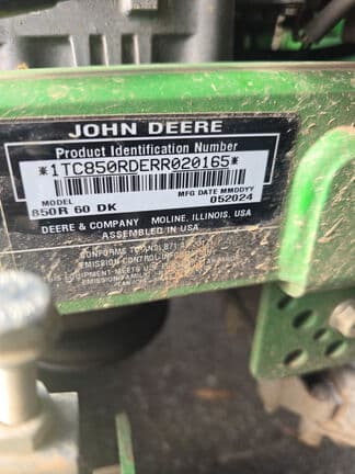 Image of John Deere Q850R equipment image 4