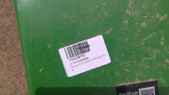 Image of John Deere RC2072 equipment image 1