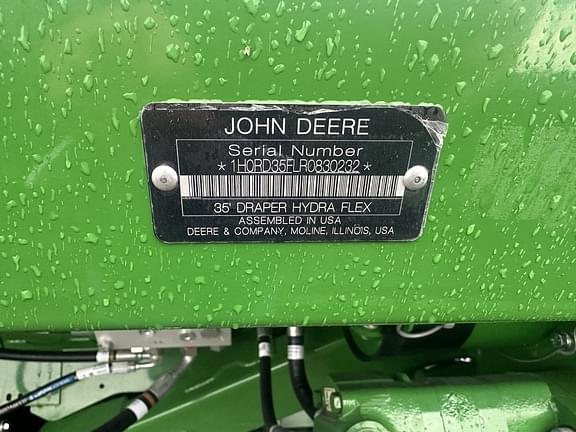 Image of John Deere RD35F equipment image 3