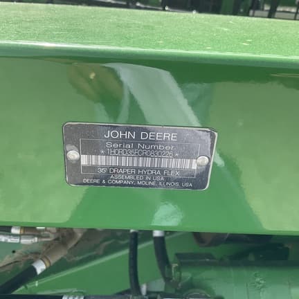 Image of John Deere RD35F equipment image 2