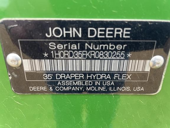 Image of John Deere RD35F equipment image 1