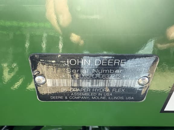 Image of John Deere RD35F equipment image 2