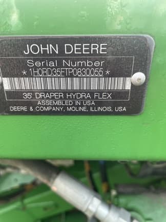 Image of John Deere RD35F equipment image 4