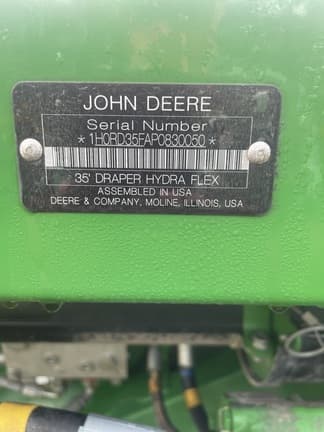 Image of John Deere RD35F equipment image 4