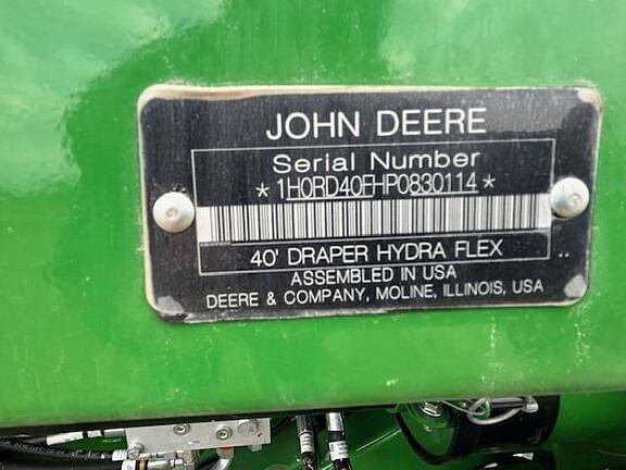 Image of John Deere RD40F equipment image 4