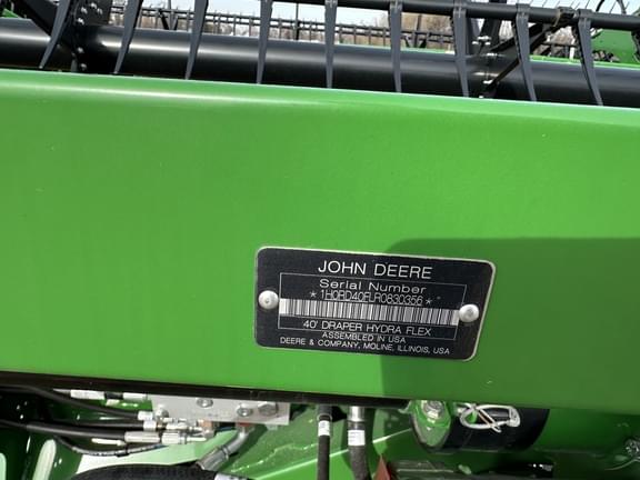 Image of John Deere RD40F equipment image 3