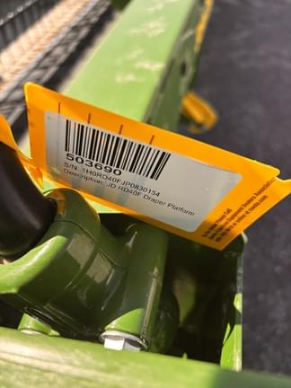 Image of John Deere RD40F equipment image 2