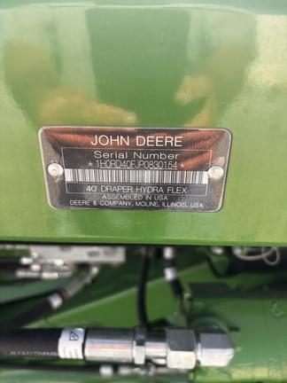 Image of John Deere RD40F equipment image 4