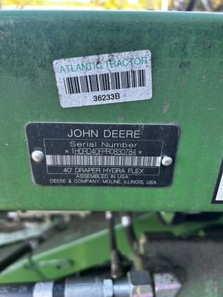 Image of John Deere RD40F equipment image 1
