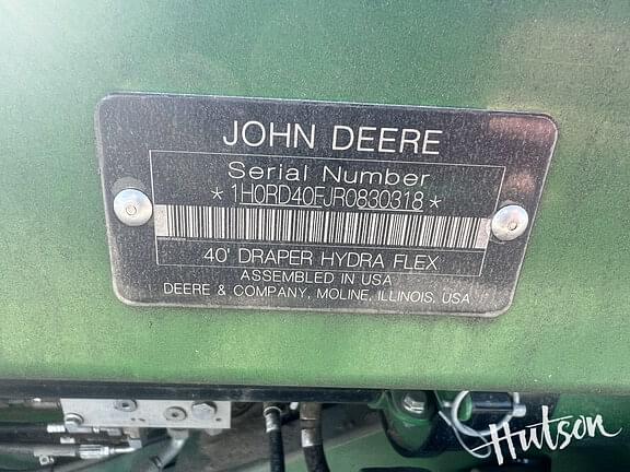 Image of John Deere RD40F equipment image 4