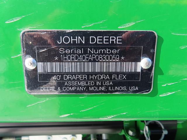 Image of John Deere RD40F equipment image 4