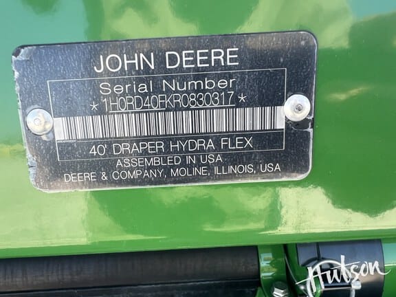 Main image John Deere RD40F