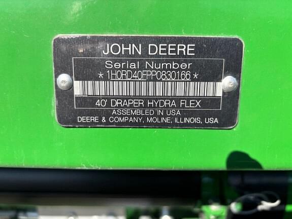 Image of John Deere RD40F equipment image 4