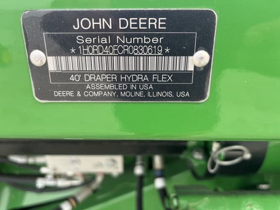 Image of John Deere RD40F equipment image 2