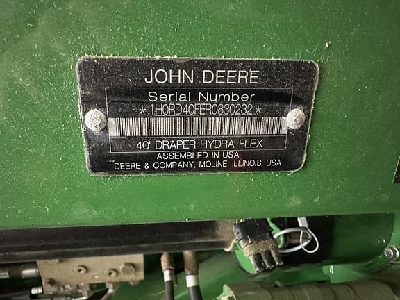 Image of John Deere RD40F equipment image 4