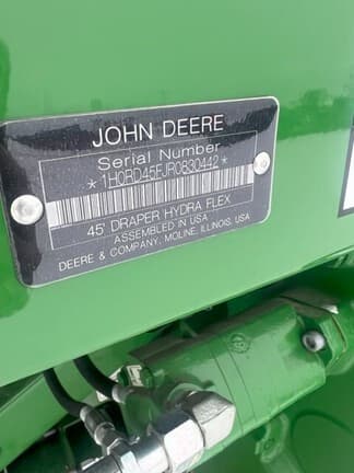 Image of John Deere RD45F Image 1