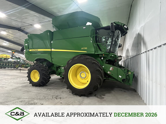 2024 John Deere S770 Equipment Image0