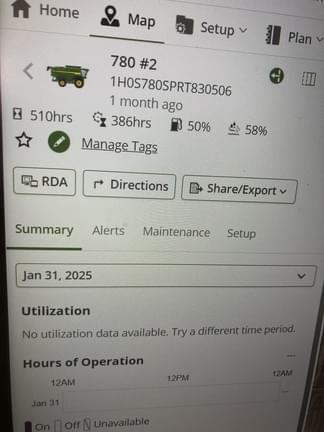 Image of John Deere S780 equipment image 1