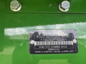 2024 John Deere S780 Image