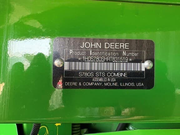 Image of John Deere S780 equipment image 3