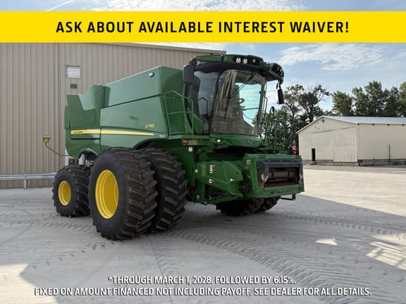 2024 John Deere S790 Equipment Image0