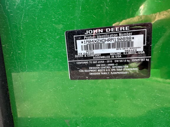 Image of John Deere Gator TX 4x2 equipment image 4