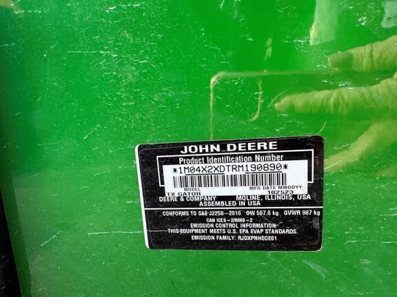 Image of John Deere Gator TX 4x2 equipment image 4