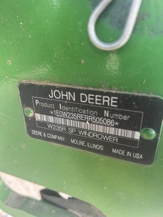 Image of John Deere W235R equipment image 1
