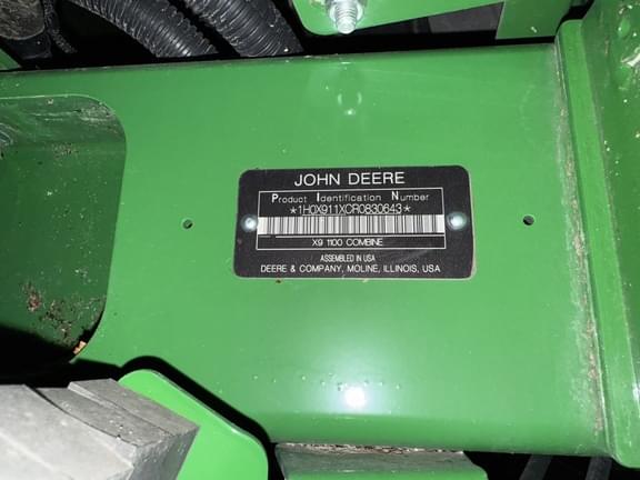 Image of John Deere X9 1100 equipment image 3