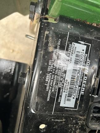 Image of John Deere Z320M equipment image 1