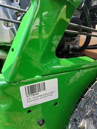 Image of John Deere Z320R equipment image 2