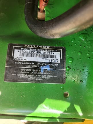 Image of John Deere Z930M equipment image 4