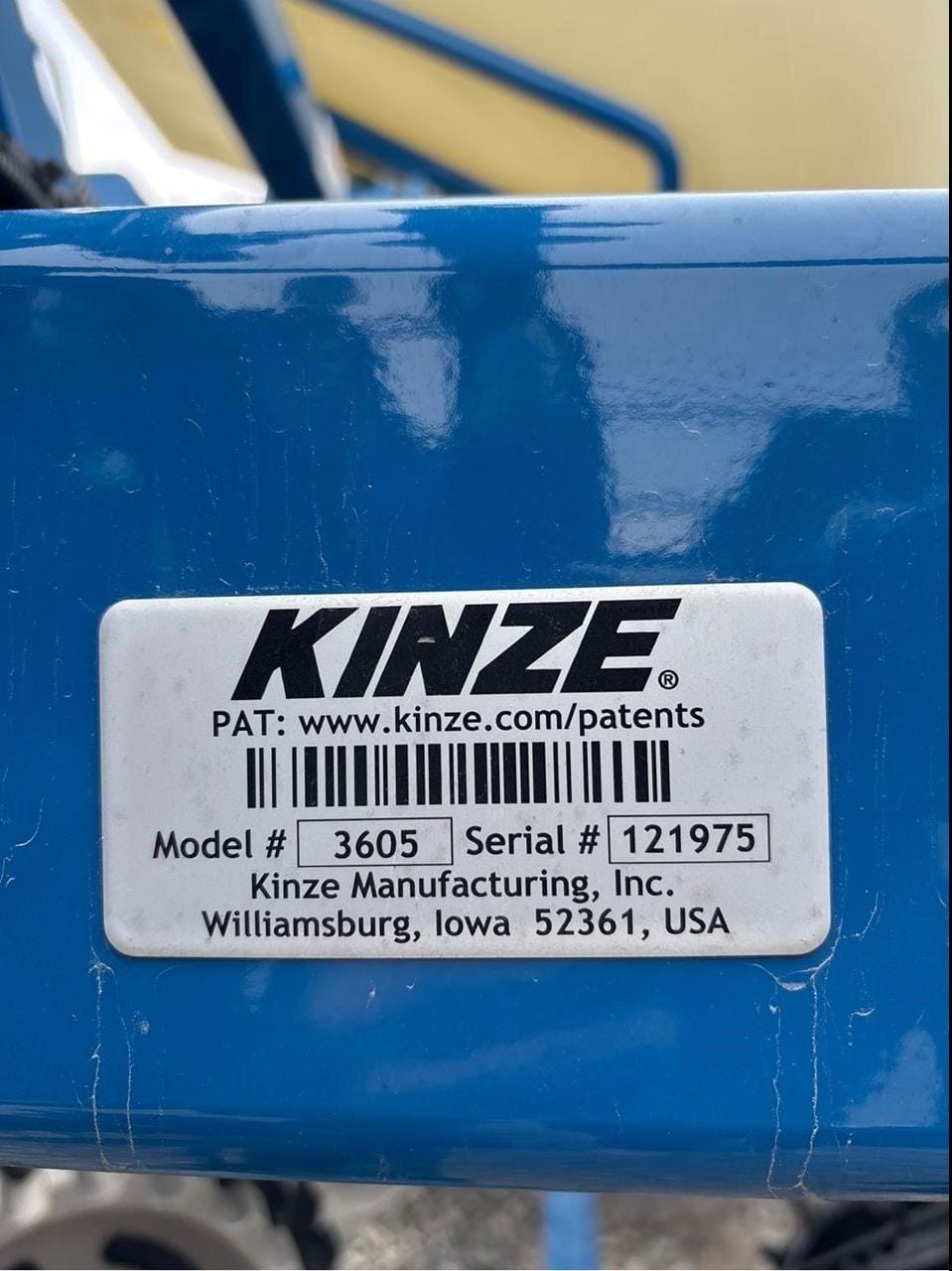 2024 Kinze 3605 Equipment Image0