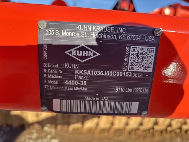 Image of Kuhn Krause 4400-38 equipment image 1