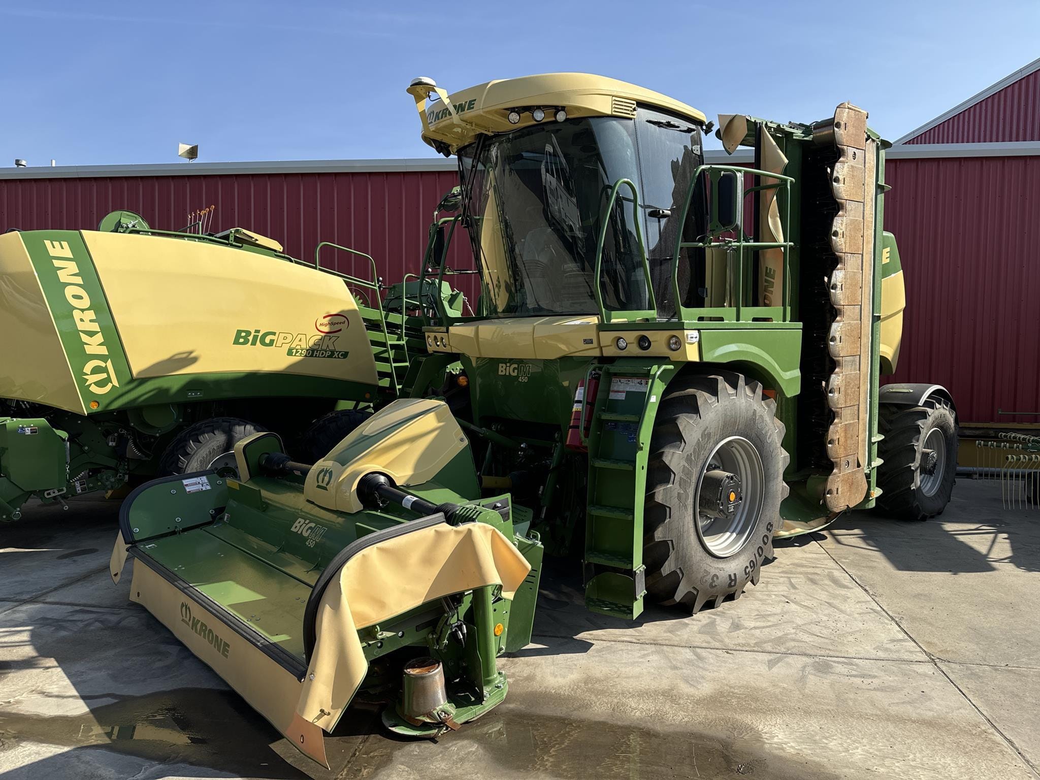 2024 Krone BIG M 450 Equipment Image0