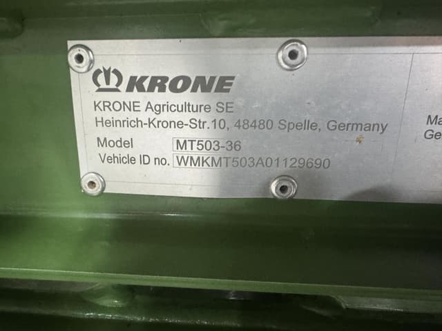Image of Krone ECTC320CR equipment image 3