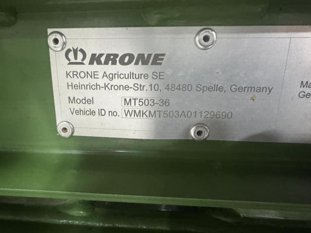 Image of Krone ECTC320CR equipment image 3