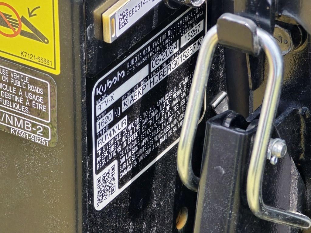 Image of Kubota RTV-X Image 1