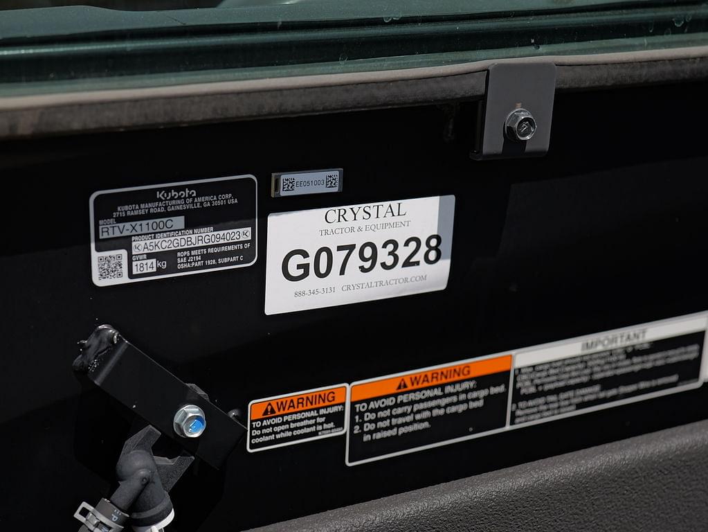 Image of Kubota RTV-X1100C Image 1