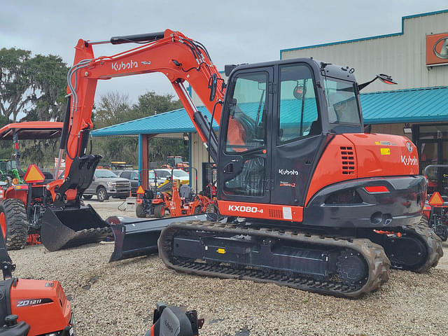 Image of Kubota KX080-4 equipment image 1