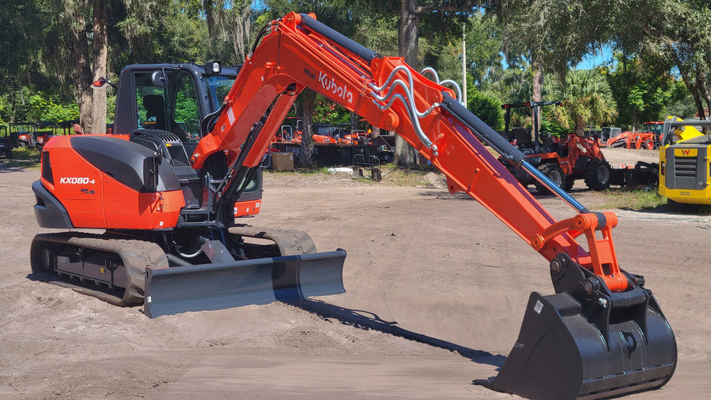 2025 Kubota KX080-4 Equipment Image0