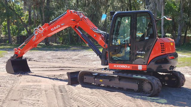 Image of Kubota KX080-4 equipment image 2