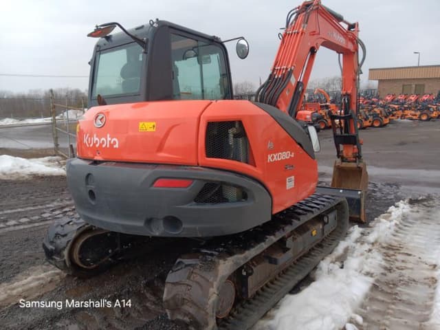 Image of Kubota KX080-4S2 equipment image 3