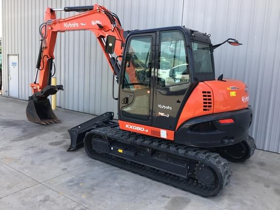 Image of Kubota KX080-4S equipment image 4