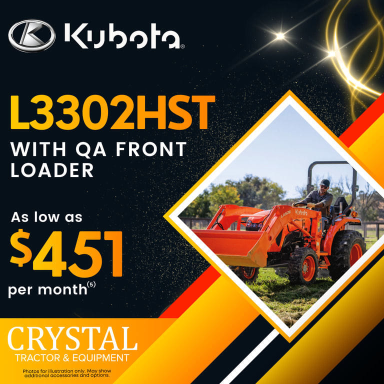 2026 Kubota L3302HST Equipment Image0